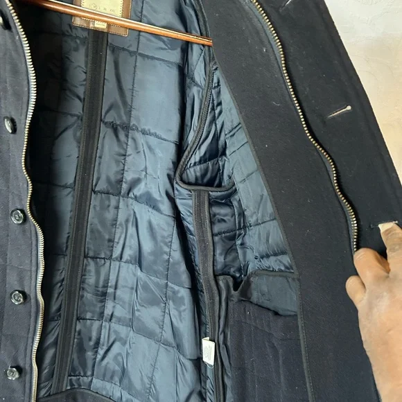 BILLY REID Men's Blue Wool Blend Jacket. Made in Italy. Size Medium. - Picture 12 of 14